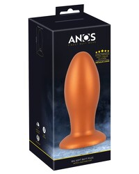 Analplug „Soft Butt Plug with suction cup“ aus gefühlsechtem Liquid Silicone